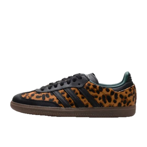 adidas Samba OG Black Green Leopard, vergelijk prijzen bij 3 winkels
