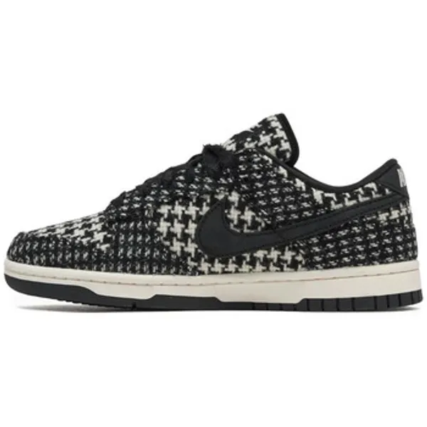 Lage Sneakers Nike Dunk Low Harris Tweed White Black Multi