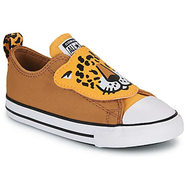 Converse Lage Sneakers Converse CHUCK TAYLOR ALL STAR ONE STRAP LEOPARDS EASY-ON