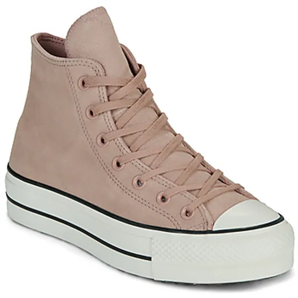 Converse Chuck Taylor All Star Lift Platform Tonal Suede Roze, foto 2 van 2