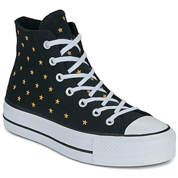 Converse Hoge Sneakers Converse LIFT PLATFORM EMBROIDERED STARS