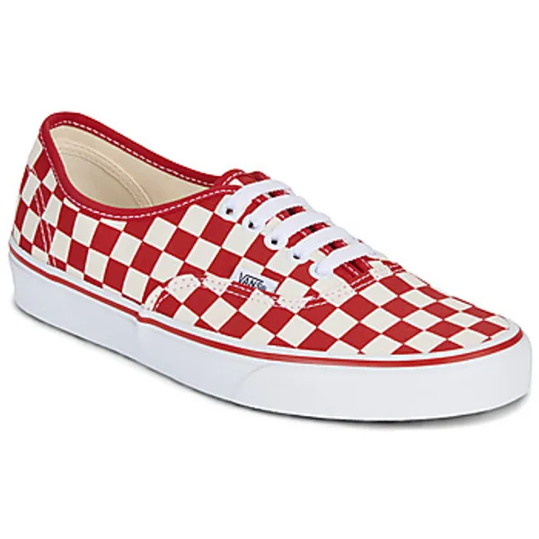 Vans Lage Sneakers Vans Authentic R30 - PRIMARY CHECK RACING RED/WHITE