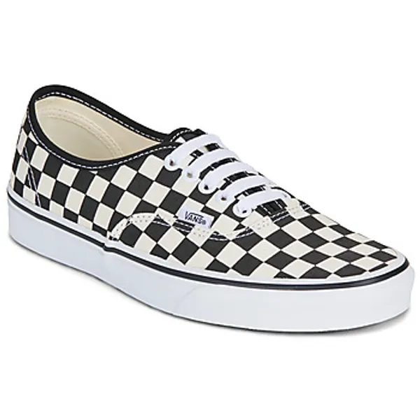 Vans Lage Sneakers Vans Authentic Y28 - PRIMARY CHECK BLACK/WHITE