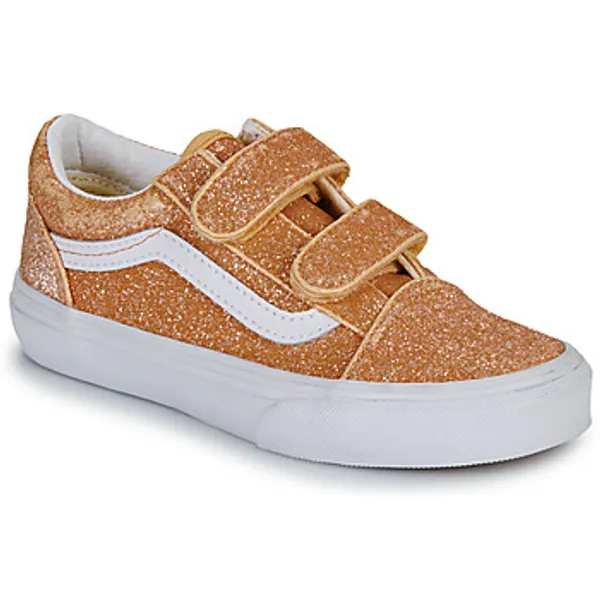 Vans Lage Sneakers Vans Old Skool V GLITTER Apricot Glow