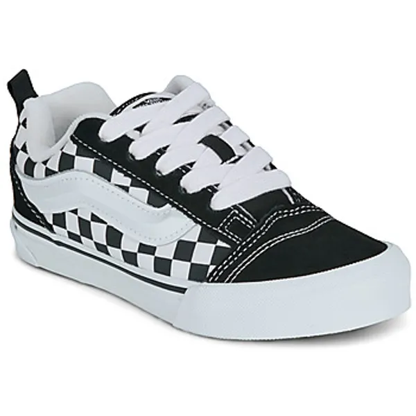 Vans Lage Sneakers Vans Knu Skool CHECKERBOARD BLACK/TRUE WHITE