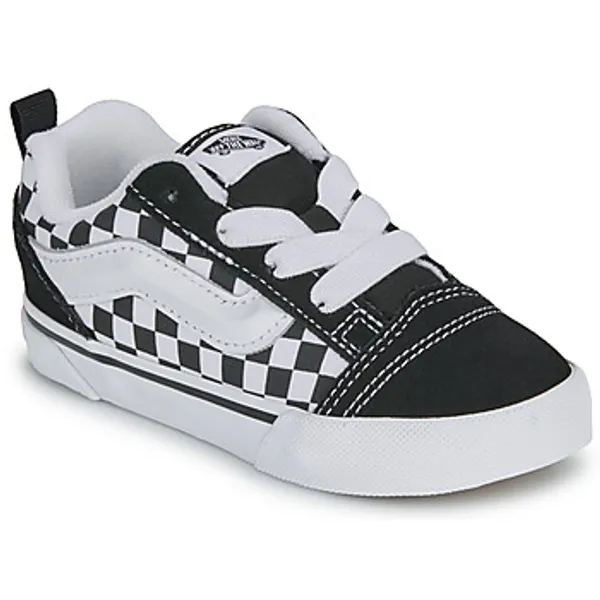 Vans Lage Sneakers Vans Knu Skool Elastic Lace CHECKERBOARD BLACK/TRUE WHITE