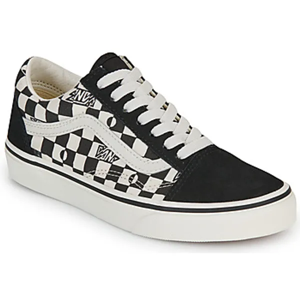 Vans Lage Sneakers Vans Old Skool Geo Check Black