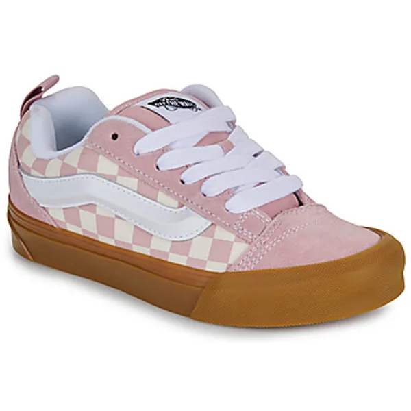 Vans Lage Sneakers Vans Knu Skool Gum Check Misty Mauve