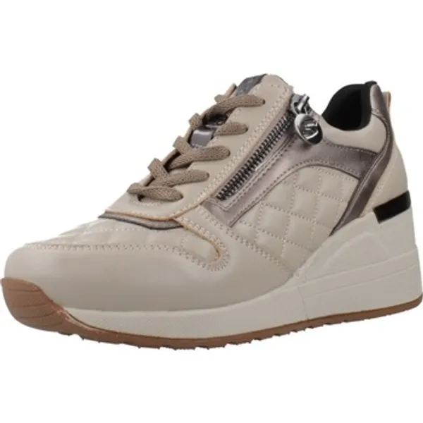 Stonefly Lage Sneakers Stonefly Sport Zapatillas Mujer Modèle Mina 3 Zip Nap Matelasse