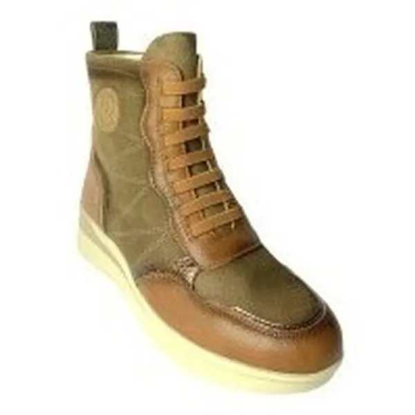 Amarpies Hoge Sneakers Amarpies Botín señora 29422 amd taupe