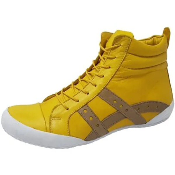 Beauties Of Nature Hoge Sneakers Geel, vergelijk prijzen bij 1 winkel