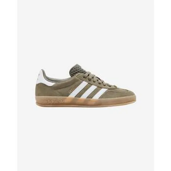 Adidas Lage Sneakers adidas Gazelle Indoor Olive Strata Cloud White Gum — vergelijk prijzen bij 1 winkel