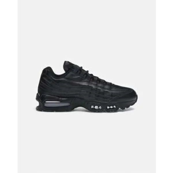 Nike Lage Sneakers Nike Air Max 95 QS Big Bubble Black Leather
