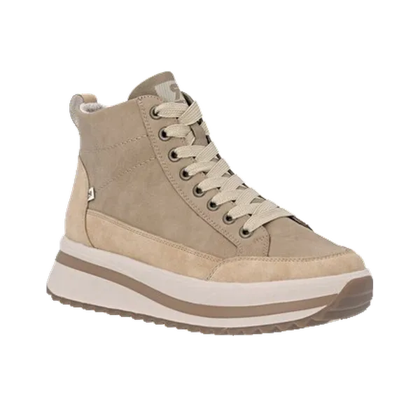 Rieker Hoge Sneakers Beige, vergelijk prijzen bij 1 winkel