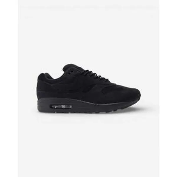 Lage Sneakers Nike Air Max 1 Premium Nubuck Black Cat