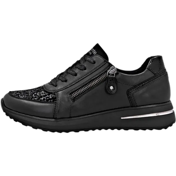 Remonte Lage Sneakers Zwart, foto 2 van 2