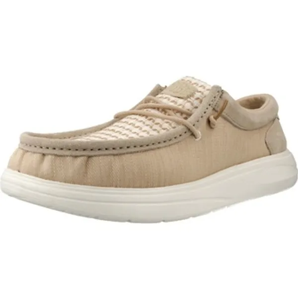HEYDUDE Lage Sneakers HEYDUDE Informales Hombre Modèle Wally Comf Woven