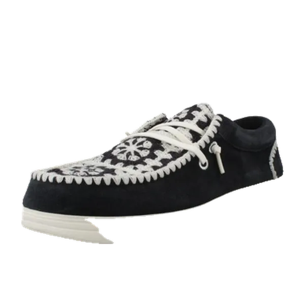 HEYDUDE Zapatos Casual Wendy Comf Suede Crochet Zwart, vergelijk prijzen bij 1 winkel