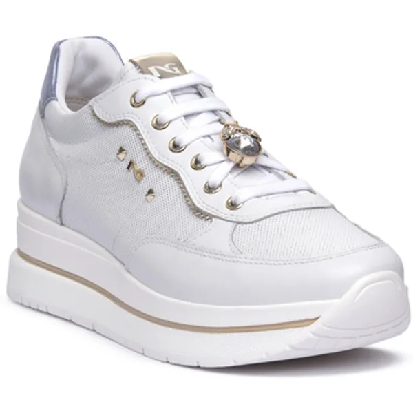 NeroGiardini Lage Sneakers NeroGiardini NERO GIARDINI 707 SKIPPER BIANCO