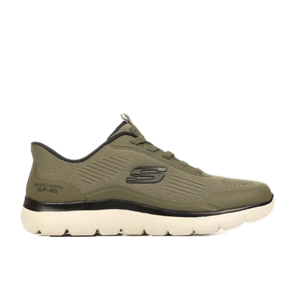 Skechers Summits Leyter Engineered Knit Slip Ins Groen, vergelijk prijzen bij 2 winkels