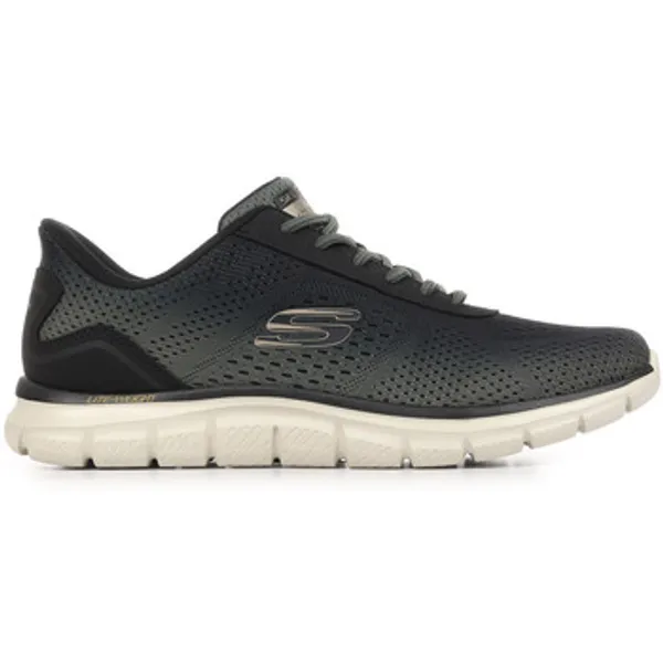 Skechers Track Revno Engineered Mesh Round Stretch Lace Slip Ins Groen, foto 2 van 2
