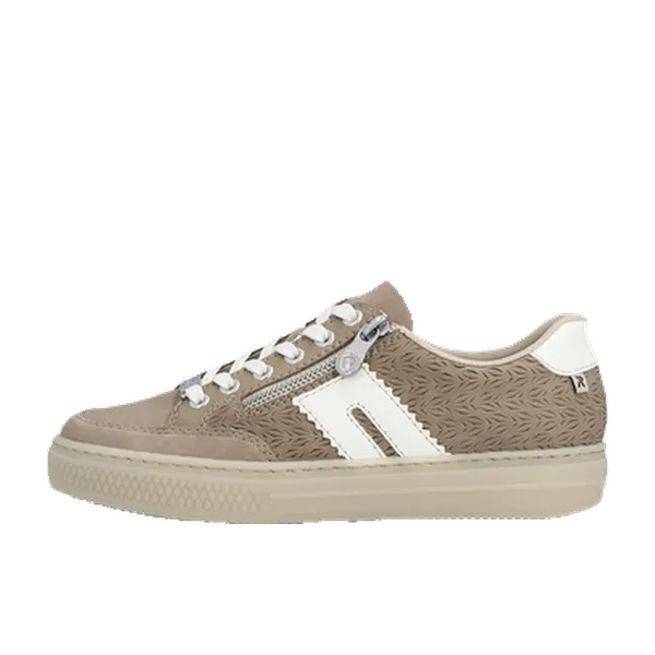 Rieker Lage Sneakers Beige, vergelijk prijzen bij 1 winkel