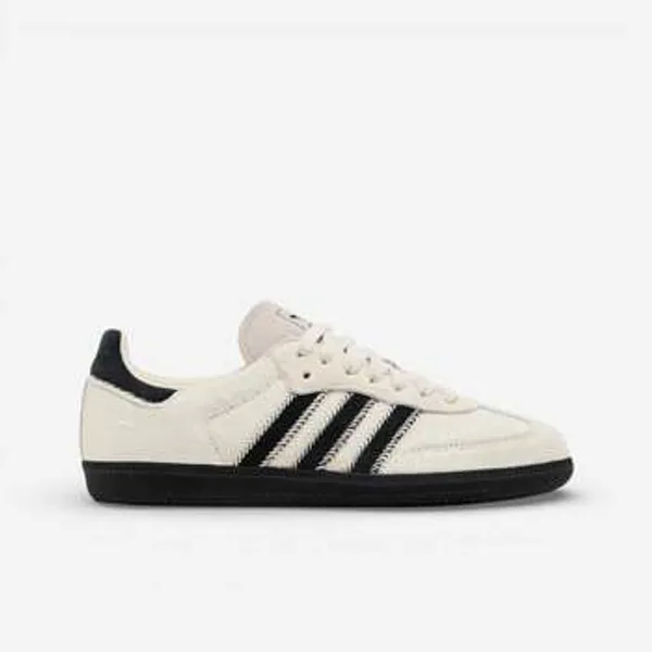 Adidas Lage Sneakers adidas Samba OG Wonder White Black Pony (Women's)