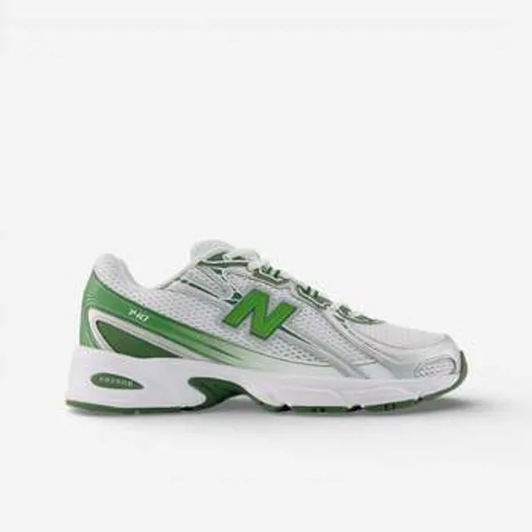 New Balance Lage Sneakers New Balance 740 White Alpine Green Silver Metallic — vergelijk prijzen bij 1 winkel