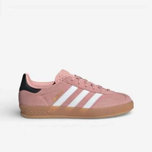 Adidas Lage Sneakers adidas Gazelle Indoor Wonder Mauve Cloud White Core Black (GS) — vergelijk prijzen bij 1 winkel