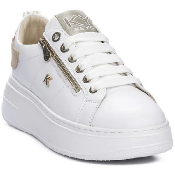 Lage Sneakers Keys WHITE PLATINO