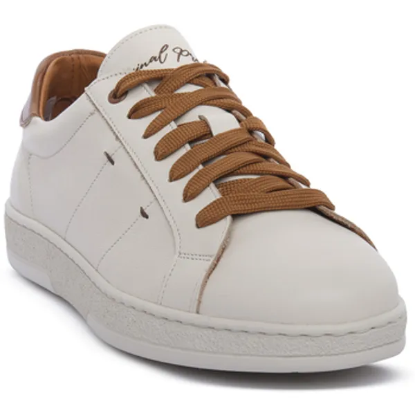 Exton Lage Sneakers Exton COMBIN BIANCO CUOIO — vergelijk prijzen bij 1 winkel