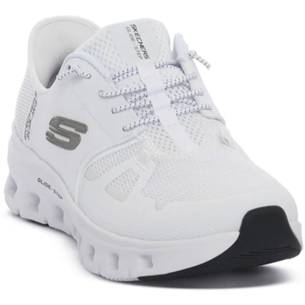 Skechers Lage Sneakers Skechers WHT GLIDE STEP