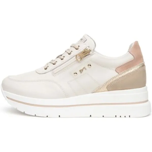 NeroGiardini Lage Sneakers NeroGiardini Velvet 0100 Zouk Ivory Velour Camel Velour Phard T