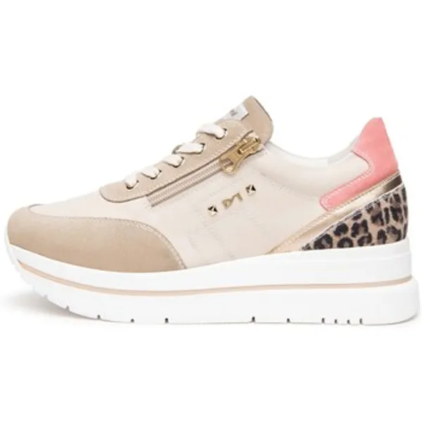 NeroGiardini Lage Sneakers NeroGiardini Velour Velvet Milk 1039 T.Aida Leo +Iri Nettu