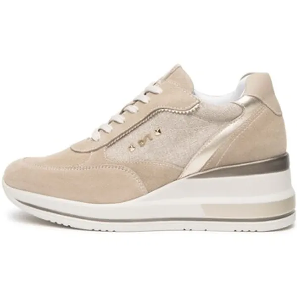 NeroGiardini Lage Sneakers NeroGiardini Velour T.Lino Lurex 06 Beig Etoile Miele Tamigi Sa — vergelijk prijzen bij 1 winkel