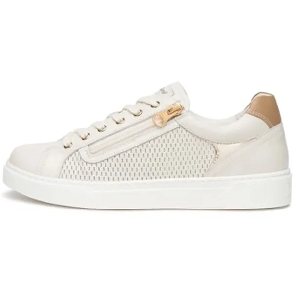 NeroGiardini Lage Sneakers NeroGiardini Velvet 0100 Velvet 0100 T.Brill Platino 6074 Nappa