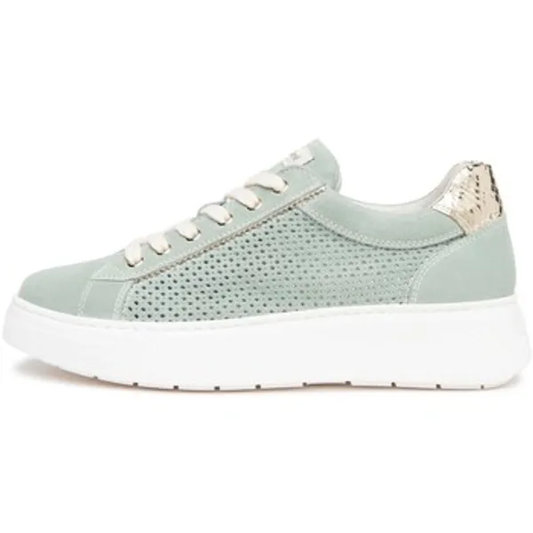 NeroGiardini Lage Sneakers NeroGiardini Velour Velour Blade Platino T.Brill Platin