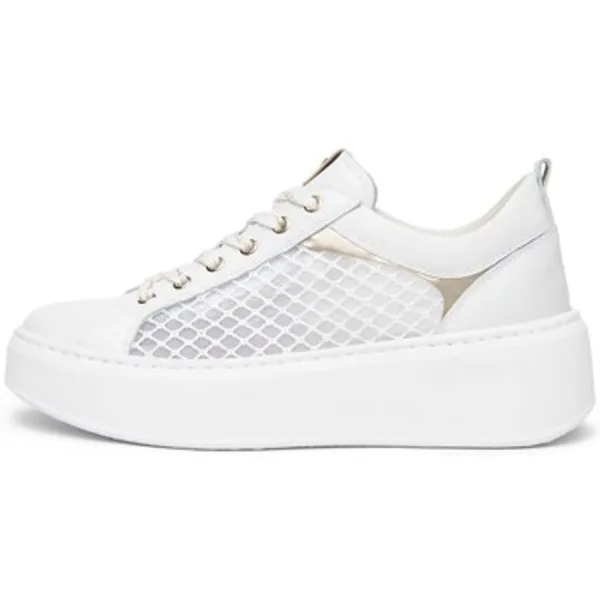 NeroGiardini Lage Sneakers NeroGiardini Skipper T.Palladium Net Bian T.Brill Platino 6074