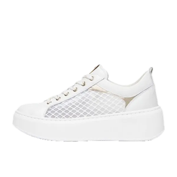 NeroGiardini Skipper T.Palladium Net Bian T.Brill Platino 6074 Wit, vergelijk prijzen bij 1 winkel