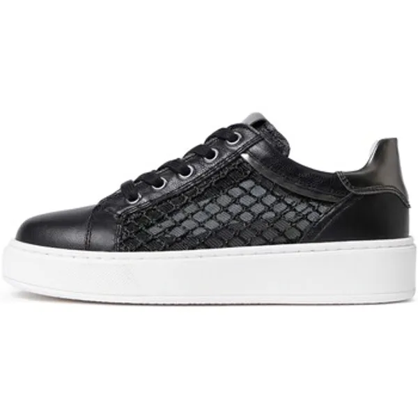 NeroGiardini Lage Sneakers NeroGiardini Perseo T.Palladium Net T.Brill Antracite Tr Delia