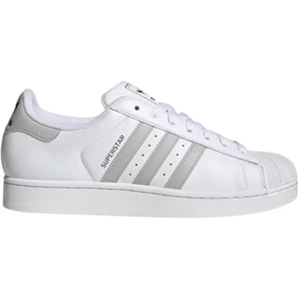 Adidas Lage Sneakers adidas Superstar II White Grey Two