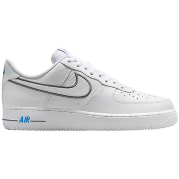 Lage Sneakers Nike Air Force 1 Low Cool Grey Photo Blue