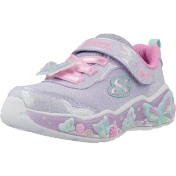Skechers Lage Sneakers Skechers Zapatillas Niña Modèle Lights Lil Butterfly Blis