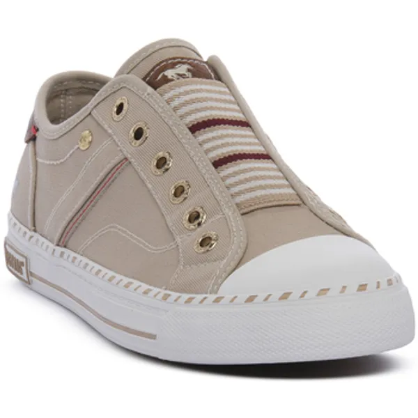 mustang Lage Sneakers Mustang BEIGE