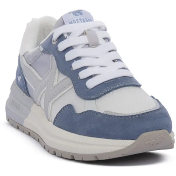 mustang Lage Sneakers Mustang SKY SILVER