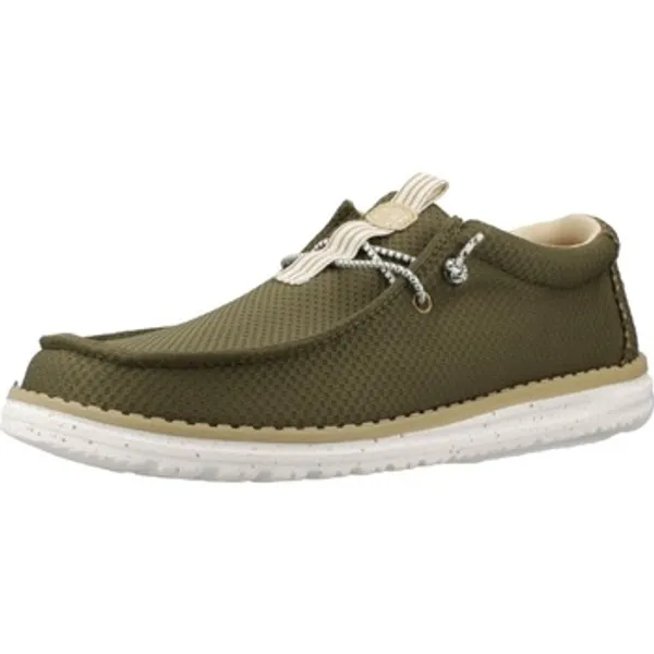 HEYDUDE Lage Sneakers HEYDUDE Informales Hombre Modèle Wally Mesh Neutrals