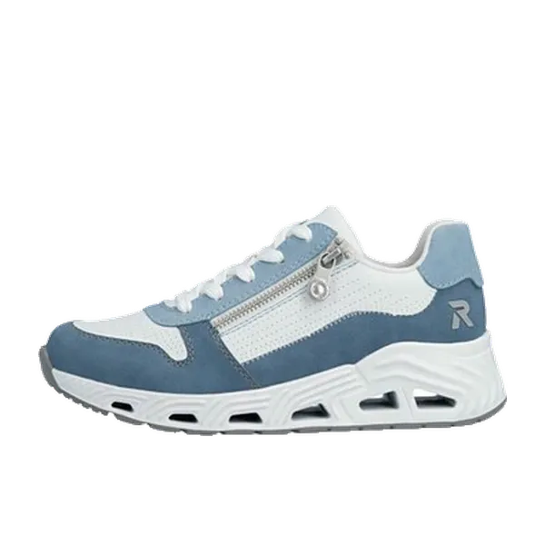 Rieker Lage Sneakers Wit, vergelijk prijzen bij 2 winkels