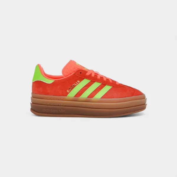 Adidas Lage Sneakers adidas Gazelle Bold Solar Orange Solar Green (Women's)