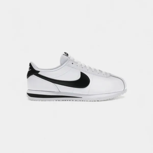 Nike Lage Sneakers Nike Cortez Leather White Black (Women's)