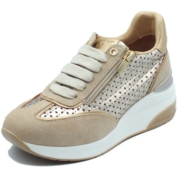 Melluso Lage Sneakers Goud, foto 2 van 2
